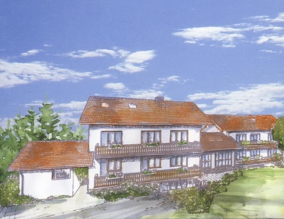 Hotel Am Wald Отобрун Екстериор снимка